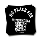 Stickerpack No Place For (schwarz)