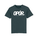 T-Shirt Opor - Logo burgund M