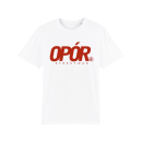T-Shirt Opor - Logo burgund M