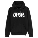 Hoodie Opor - Logo burgund XL