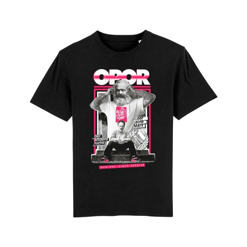 T-Shirt Opor - Der eine Marx schwarz XL