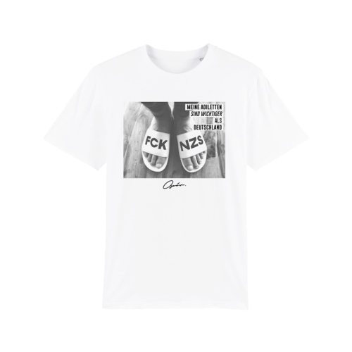 T-Shirt Opor - Adiletten weiß XL