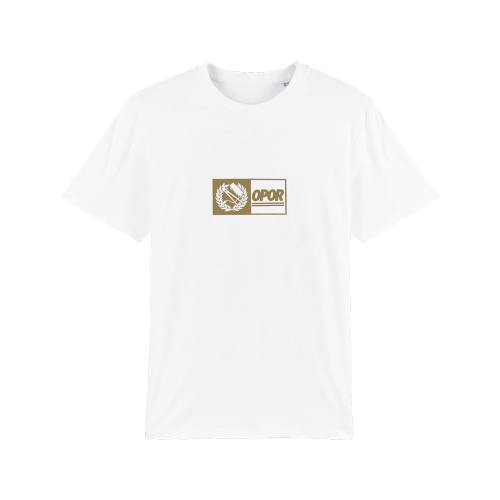 T-Shirt Opor - Krest Flag weiß XL