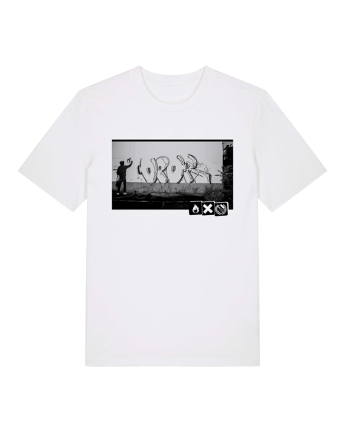 T-Shirt Opor - Outliner (weiß)