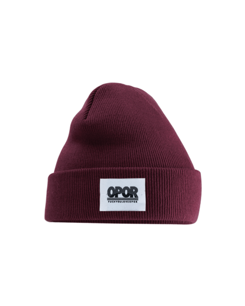 Beanie Opor - FYLO (burgund)